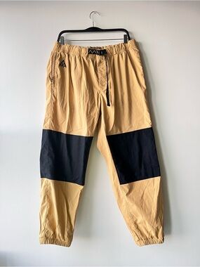 Nike ACG Track Pants Yellow & Black